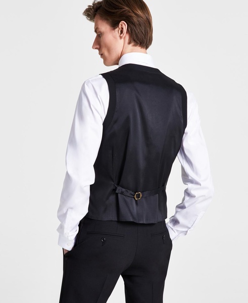 Men's Slim-Fit Faille-Trim Tuxedo Vest, Created for Macy's