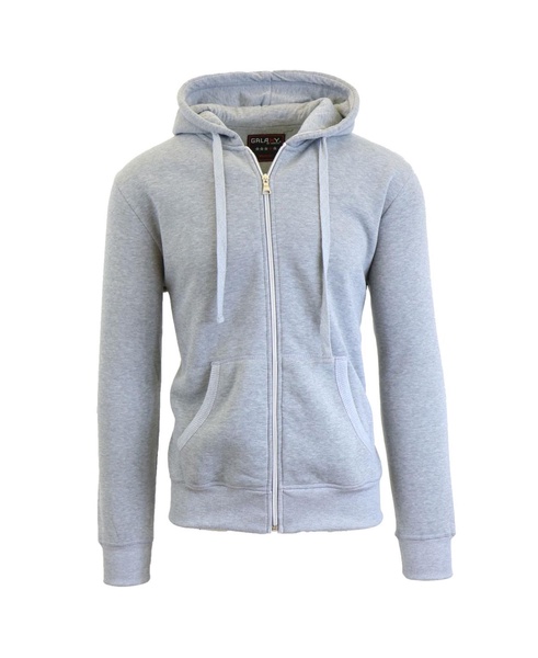 Men's Full Zip Fleece Hooded Sweatshirt