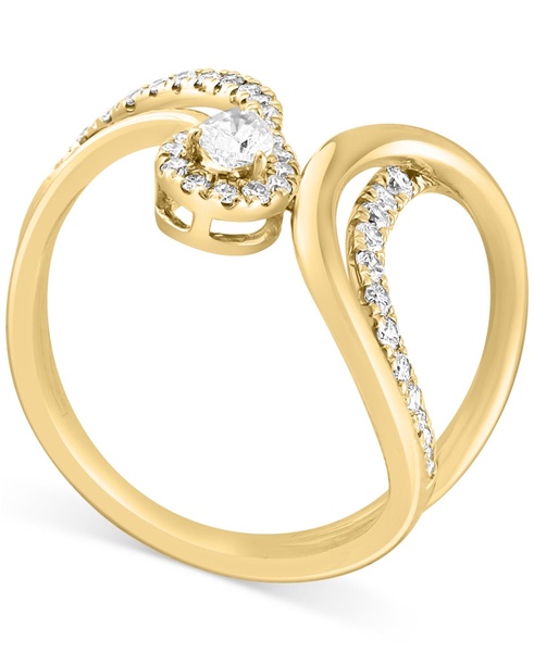 EFFY® Diamond Sculptural Ring (5/8 ct. t.w.) in 14k Gold