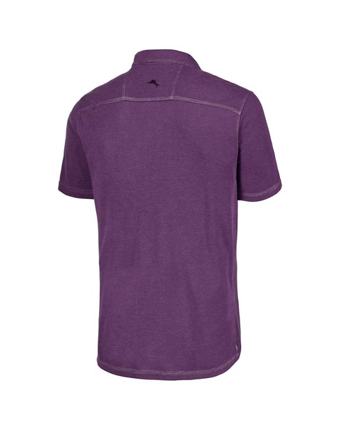 Men's Purple Clemson Tigers Paradiso Cove Polo