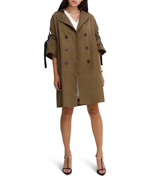 Women's Russian Romance Oversized Trench Coat