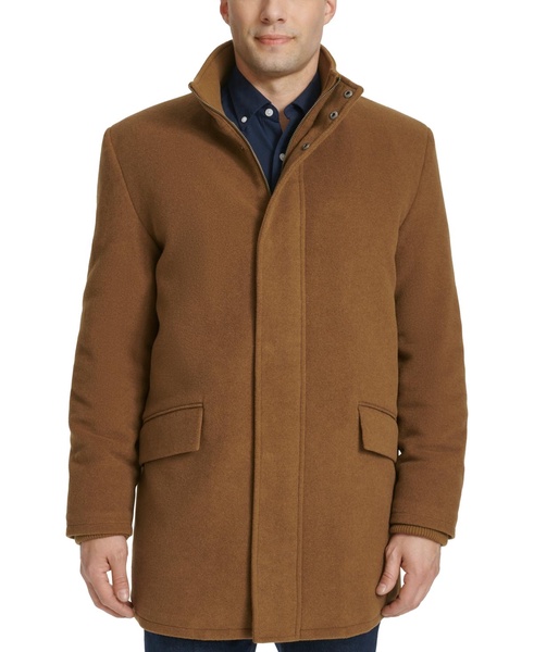 Men's Full-Zip Stand-Collar Car Coat