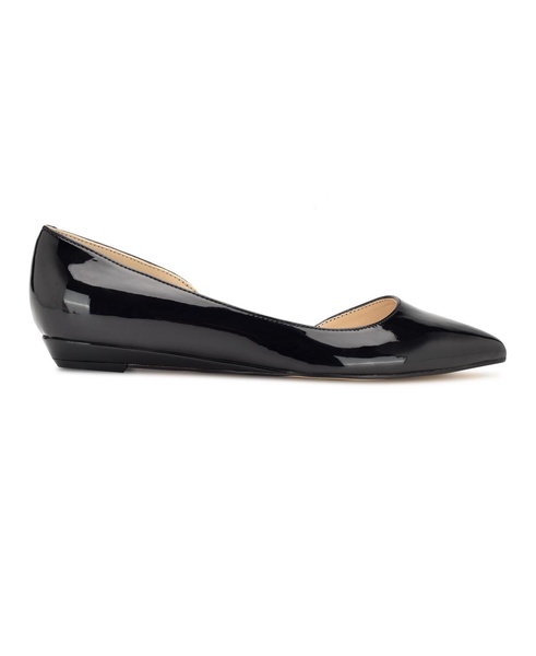 Women's Saige D'orsay Pointy Toe Slip-on Flats