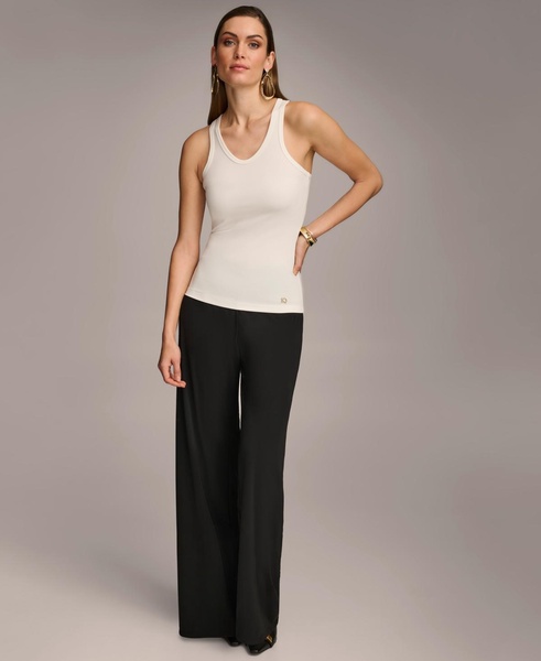 Donna Karan Women's Sleeveless Fitted Tank Top