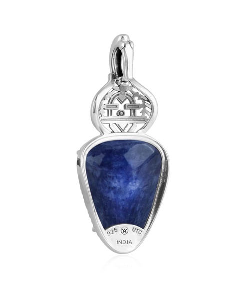 Fritz Casuse Sterling Silver Yeibichai Sodalite Pendant Enhancer