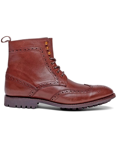 Men's Grant Wingtip Leather Dress Boot