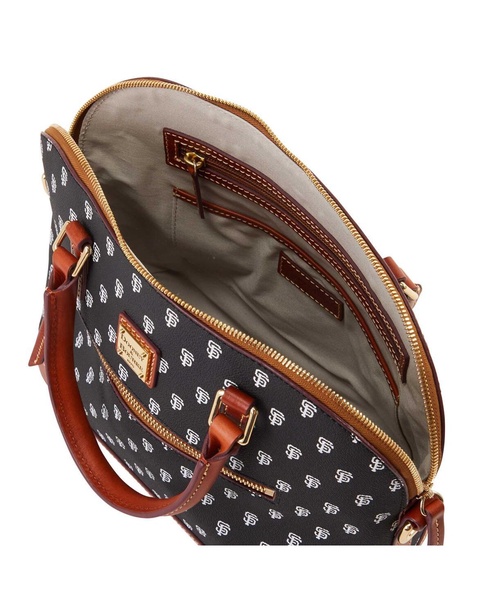 Women's San Francisco Giants Signature Domed Zip Satchel Purse