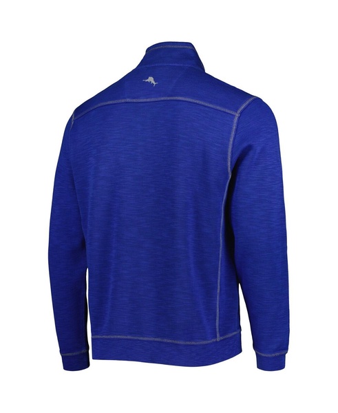 Men's Royal Florida Gators Sport Tobago Bay Tri-Blend Mock Neck Half-Zip Jacket