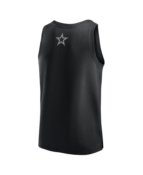 Men's Black Dallas Cowboys Elements Tank Top