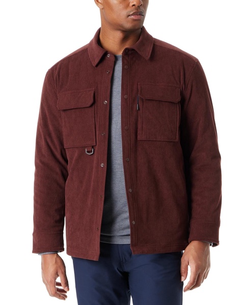 Men's Relaxed Fit Corduroy Shirt Jacket