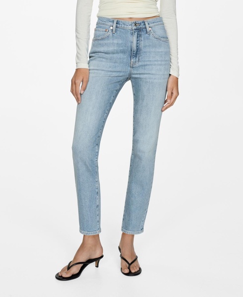 Women's Claudia Slim Crop Waxed Jeans