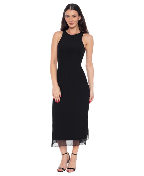 Women's PowerMesh A-line Maxi Dress