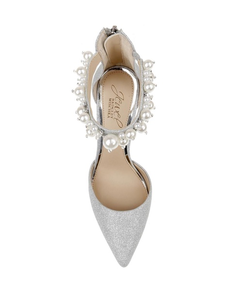 Women's Layne Pearl Strap Stiletto Evening Pumps