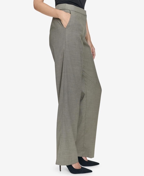 Women's Mid-Rise Straight-Leg Pants