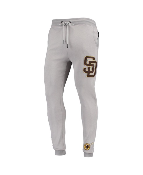 Men's Gray San Diego Padres Logo Jogger Pants