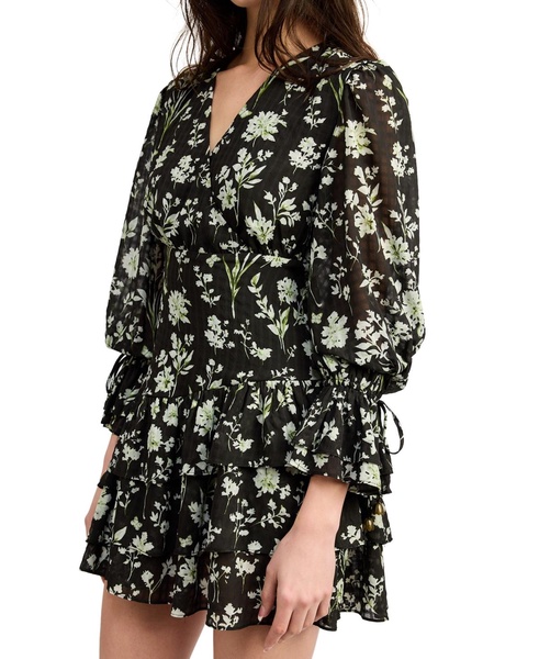 Women's Emory Printed Long-Sleeve Mini Dress