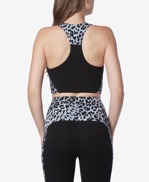 Women's Printed Cropped Tank Top