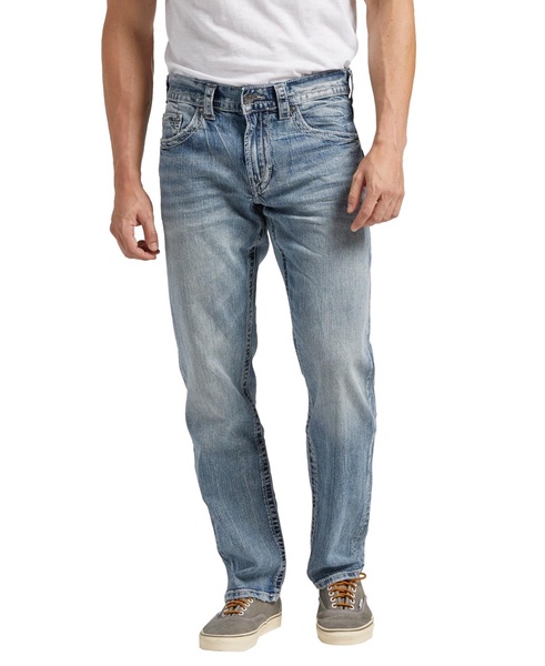 Men's Eddie Athletic Fit Tapered Jeans 