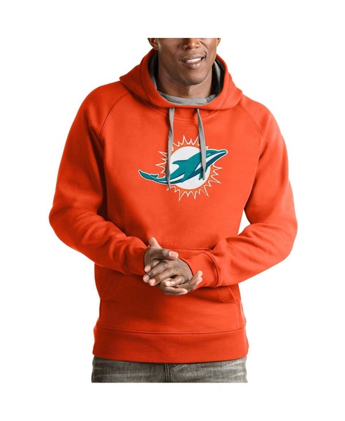 Men's Orange Miami Dolphins Victory Pullover Hoodie