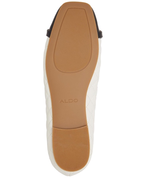 Women's Leanne Quilted Hardware Slip-On Ballerina Flats