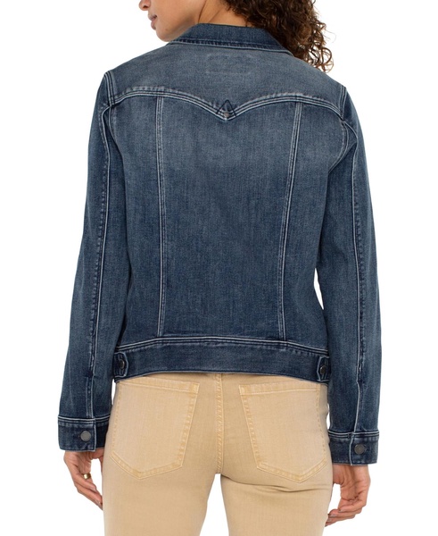 Women's Stretch Denim Trucker Jacket