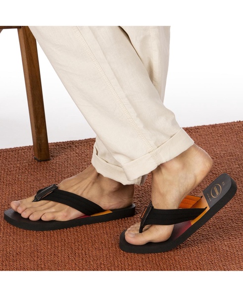 Men's Urban Print Flip Flop Sandals 