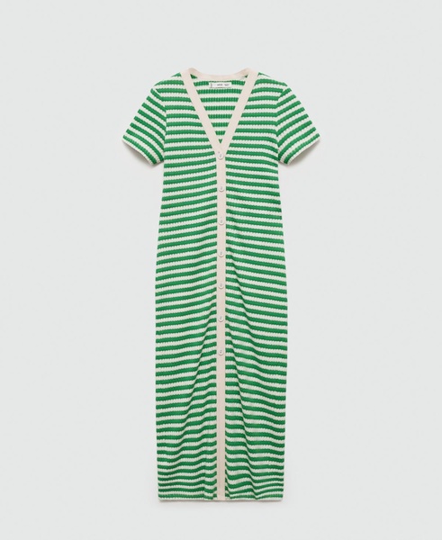 Women's Striped Jersey Dress