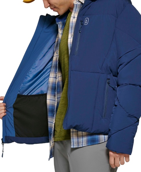 Men's Glacier Quilted Full-Zip Hiking Puffer Jacket