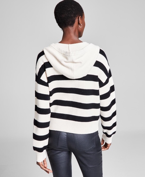 Women's Full-Zip Hoodie Sweater, Created for Macy's