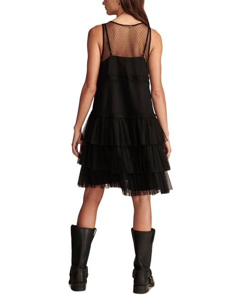 Women's Tulle Drop-Waist Dress