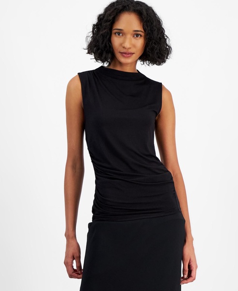 Women's Crewneck Sleeveless Blouse, Created for Macy's