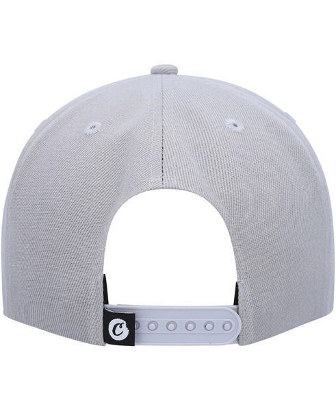 Men's Gray C-Bite Snapback Hat