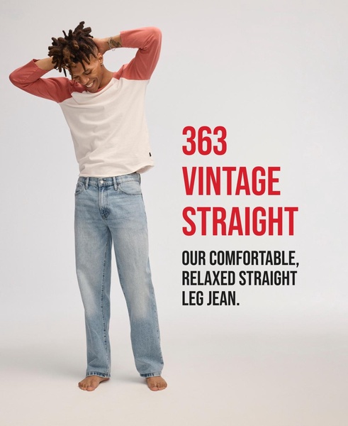 Men's 363 Straight Fit Vintage Jeans