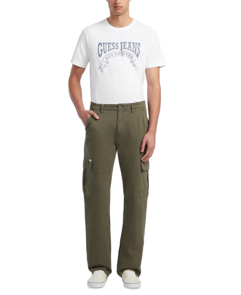 Men's Regular-Fit Chino Cargo Pants