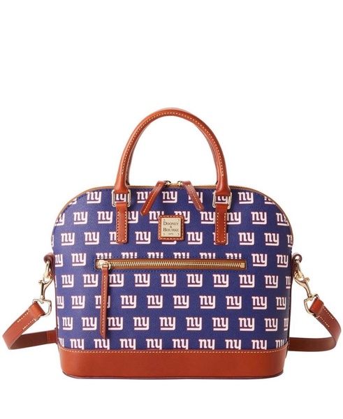 Women's New York Giants Signature Domed Zip Satchel Purse