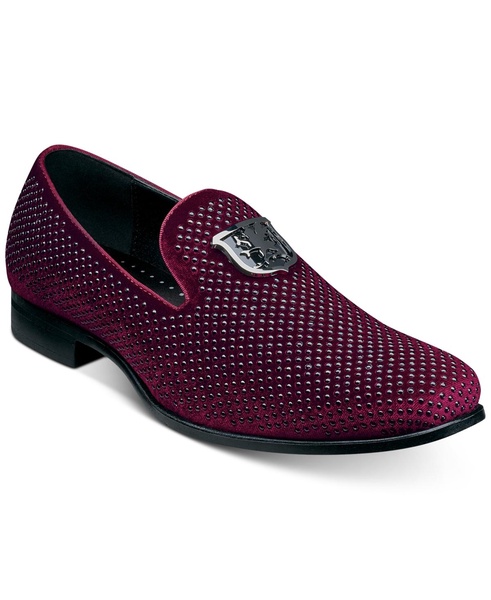 Men's Swagger Studded Ornament Slip-on Loafer