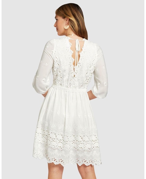 Women's Sweet Talk Eyelet Mini Dress