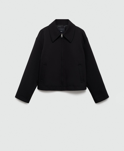 Women's Shirt Collar Cotton Jacket