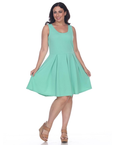 Plus Size Crystal Dress