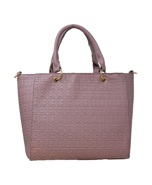 Celia Embossed Logo Satchel Bag