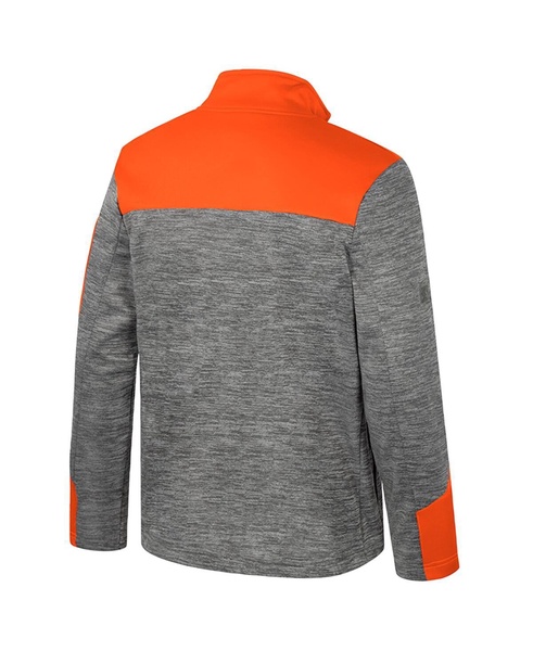 Men's Gray/Orange Syracuse Orange Guard Full-Zip Jacket