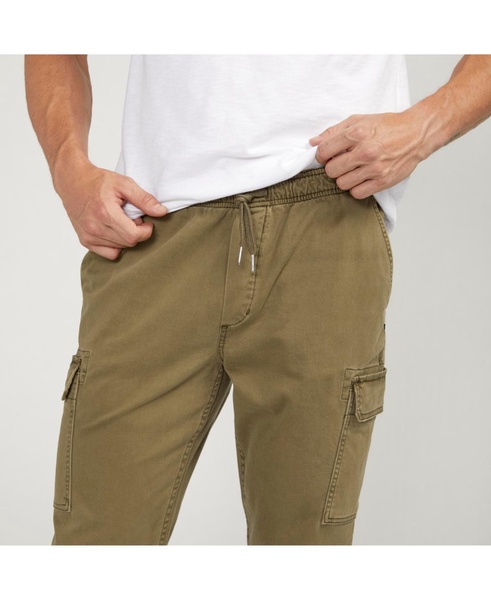 Men's Essential Twill Pull-On Cargo Pants