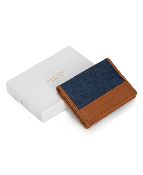 Men's Denim Collection Leather Cardholder