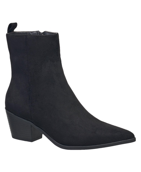 Women's Schrunch Block Heel Booties