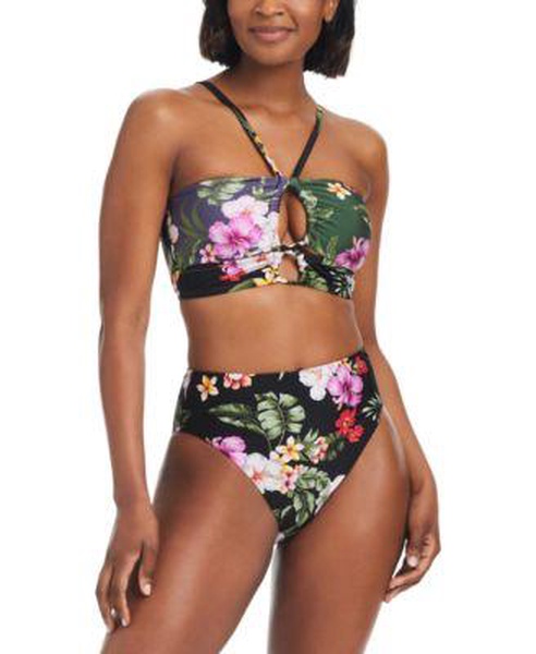 Women's Bandeau Halter Bikini Top & Bottoms, Created for Macy's