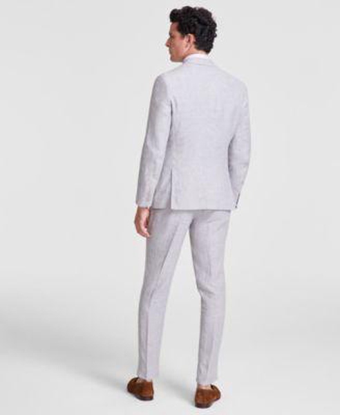 Men's Slim-Fit Linen Suit, Created for Macy's