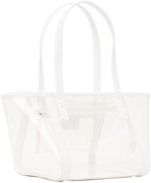 White Bar Tote