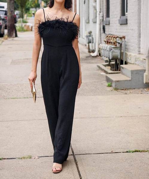 isolde jumpsuit in black