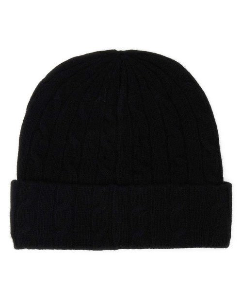 Polo Ralph Lauren Pony Embroidered Cable-Knit Beanie