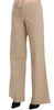 Just Cavalli  Cotton Mid Waist Flared Trousers Pants